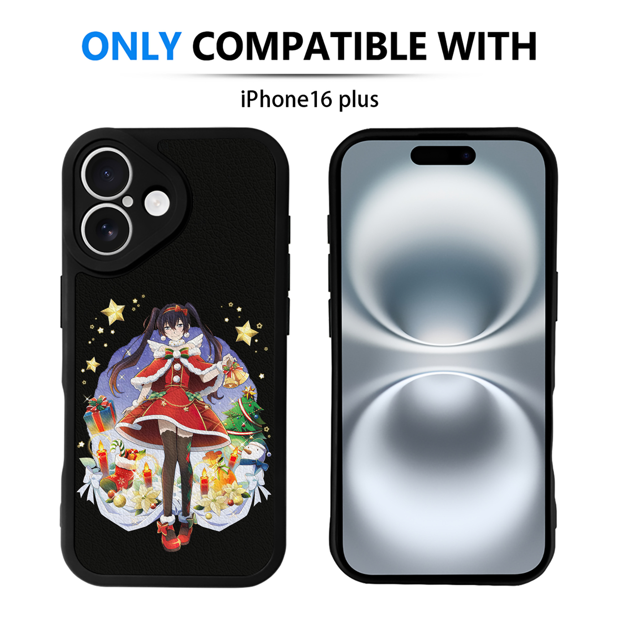 （画像用） 文豪ストレイドッグス Bungo Stray Dogs 【iPhone 16シリーズ対応】シリコンスマホケース（レザー調） 材質：シリコン